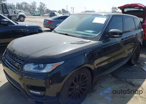 2016 Land Rover Range Rover Sport 3.0L V6 Supercharged Se from USA, damaged, VIN SALWG2VF6GA583184